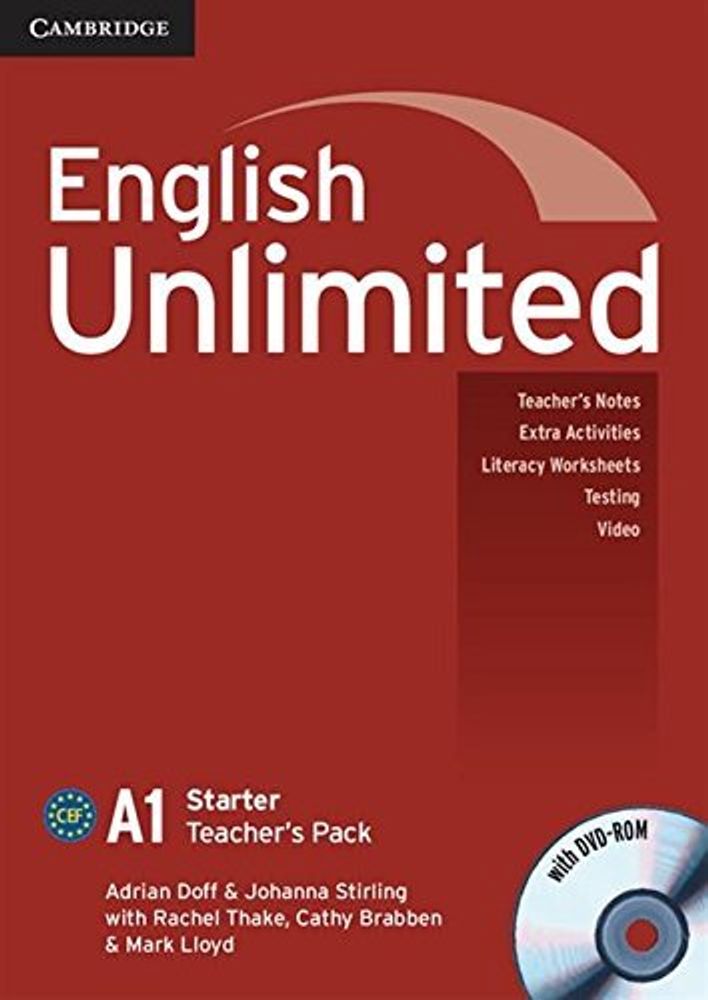 English Unlimited Starter Teacher&#39;s Pack (Teacher&#39;s Book with DVD-ROM) Книга для учителя