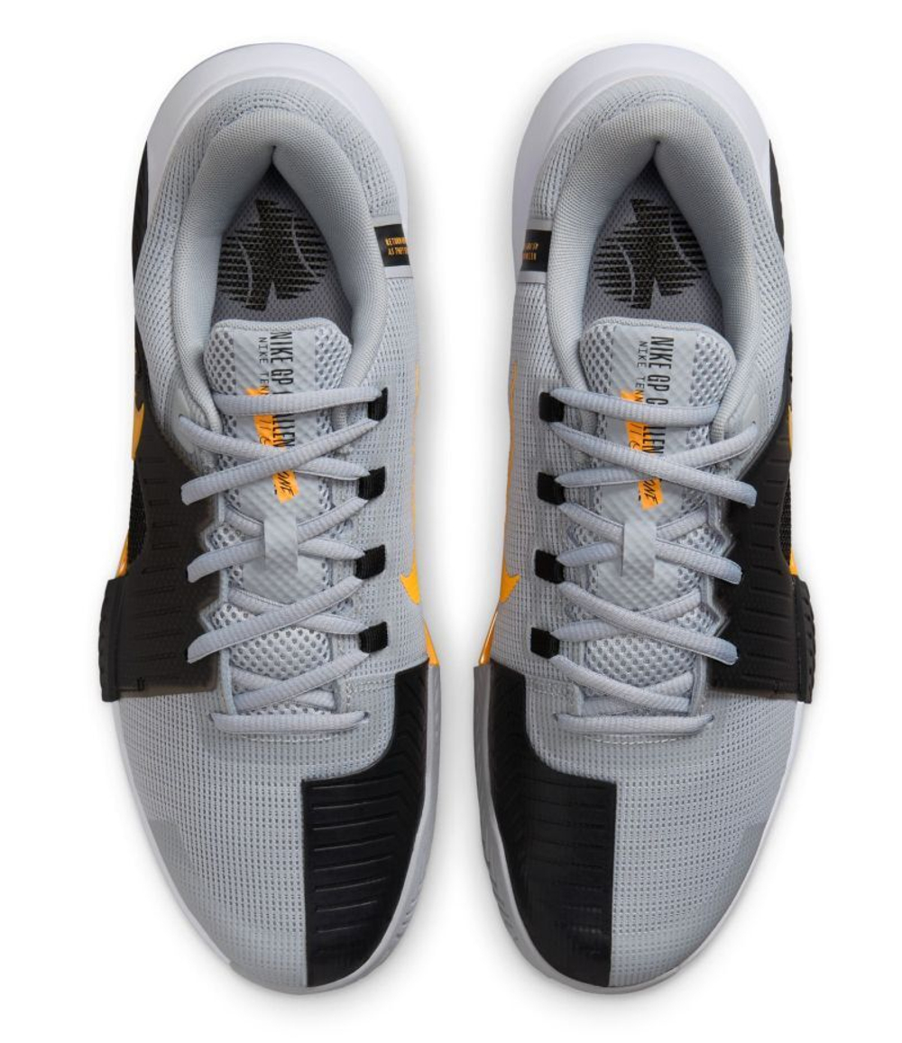 Теннисные кроссовки Nike Zoom GP Challenge 1 - wolf grey/laser orange/black/white - Multikolor