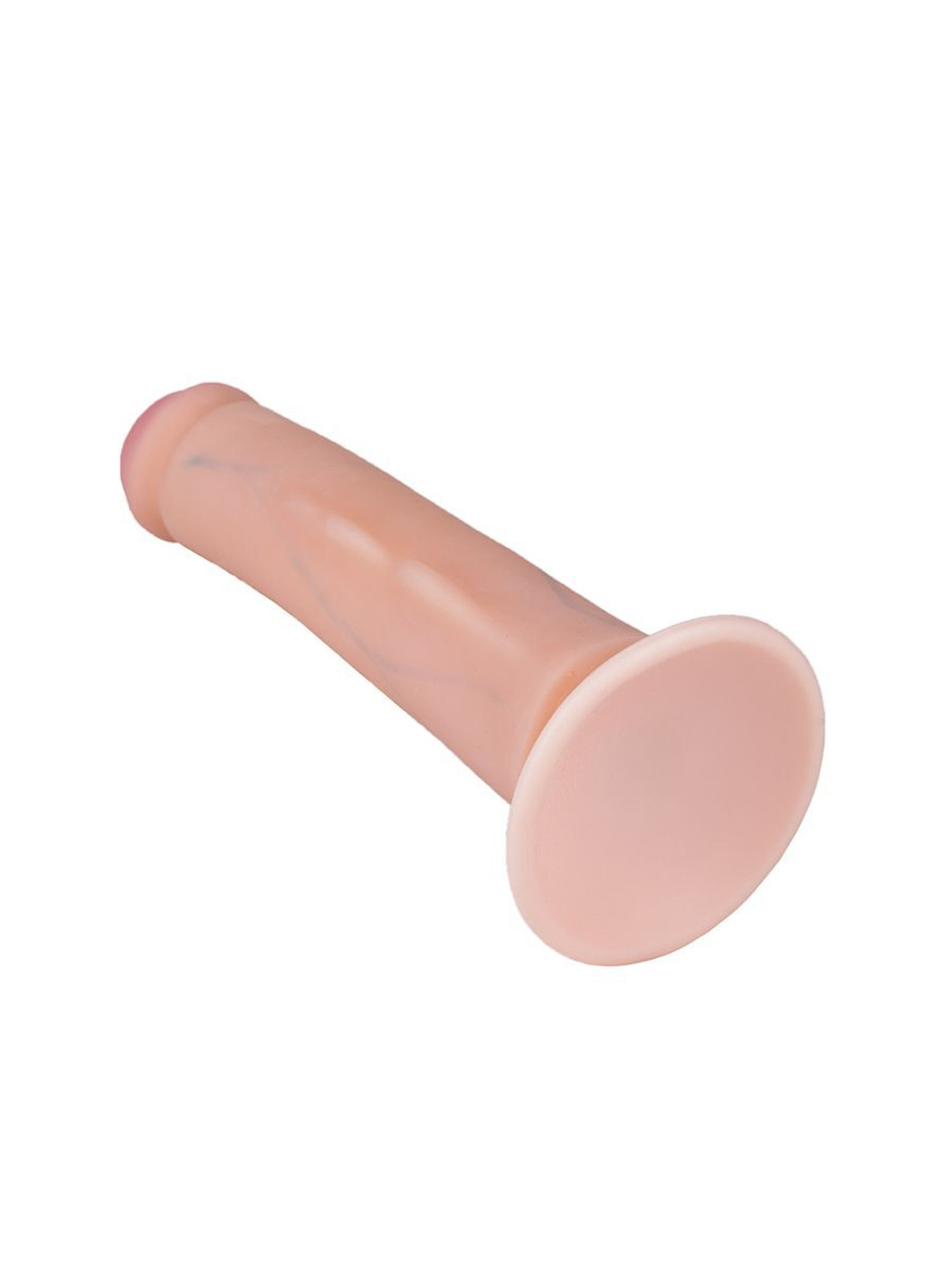 Фаллоимитатор REAL Standard с наплывами - 19,5 см. (Цвет: телесный)