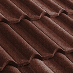 Черепица композитная Metrotile Gallo Бордо