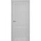 Купить Межкомнатная дверь экошпон Турин 502U.11 дуб серый глухая