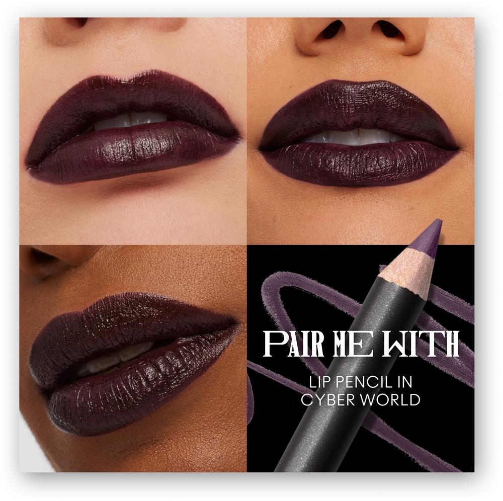 MAC Cosmetics MACximal Sleek Satin Lipstick - Кремовая помада увлажняющая оттенок Cyber, 3 g