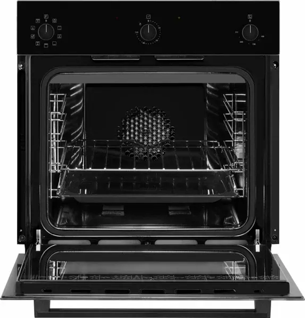 Встраиваемый электрический духовой шкаф Weissgauff EOV 206 SB Black Edition (q)