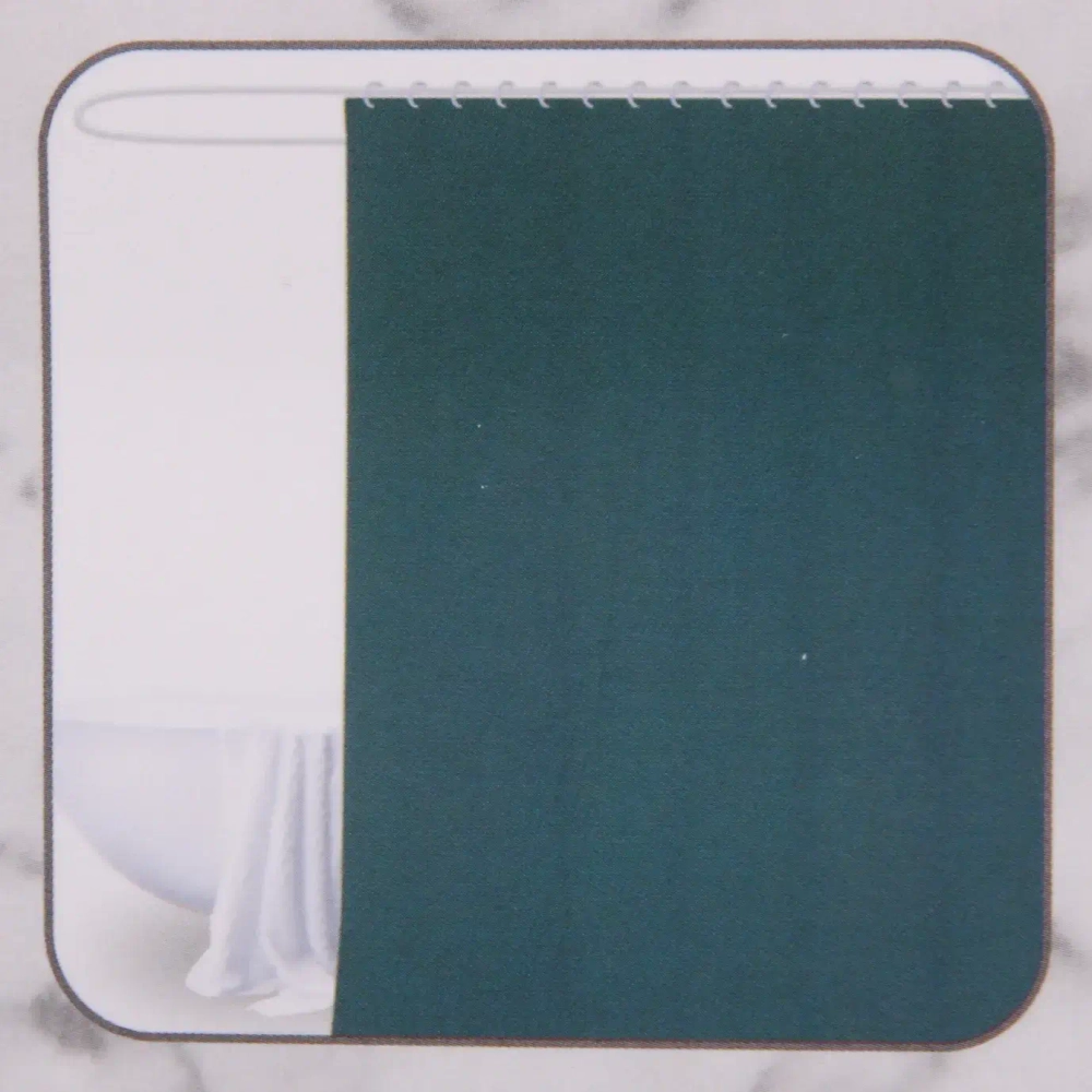 Штора для ванной EVA 180*180"Лазурь» (без колец)