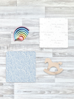 Сет из 2х пелёнок Mjölk Рифы/Hello Mommy