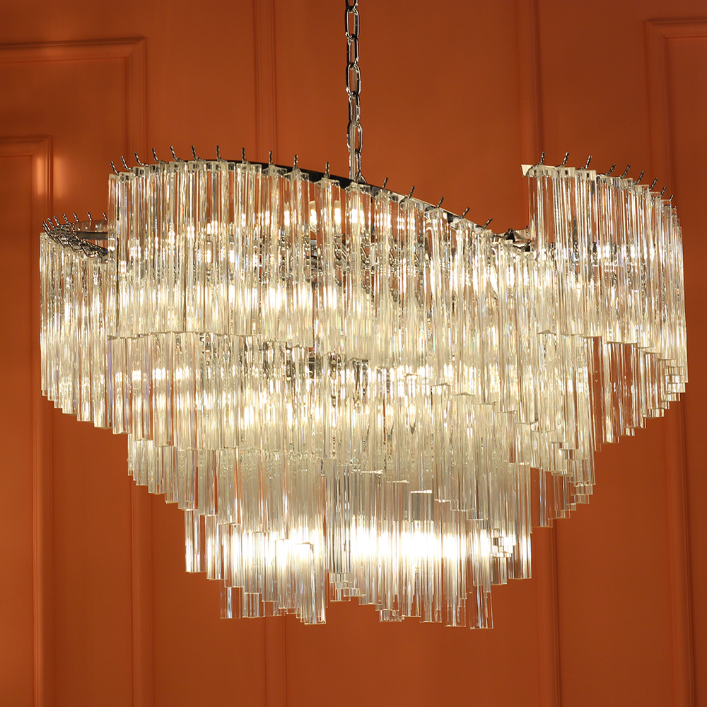 Люстра Cloyd EVOLUTE-A C18 / Ø80 см - хром (арт.10572)