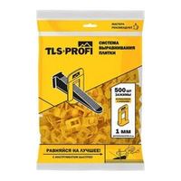 СВП Зажим Ворота 1 мм 500 шт TLS-Profi