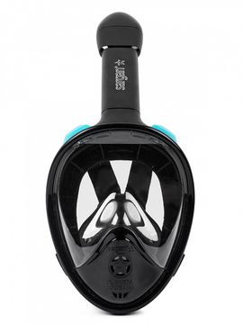 Маска полнолицевая Sargan Планета океан 2.0 черный/черный/бирюзовый