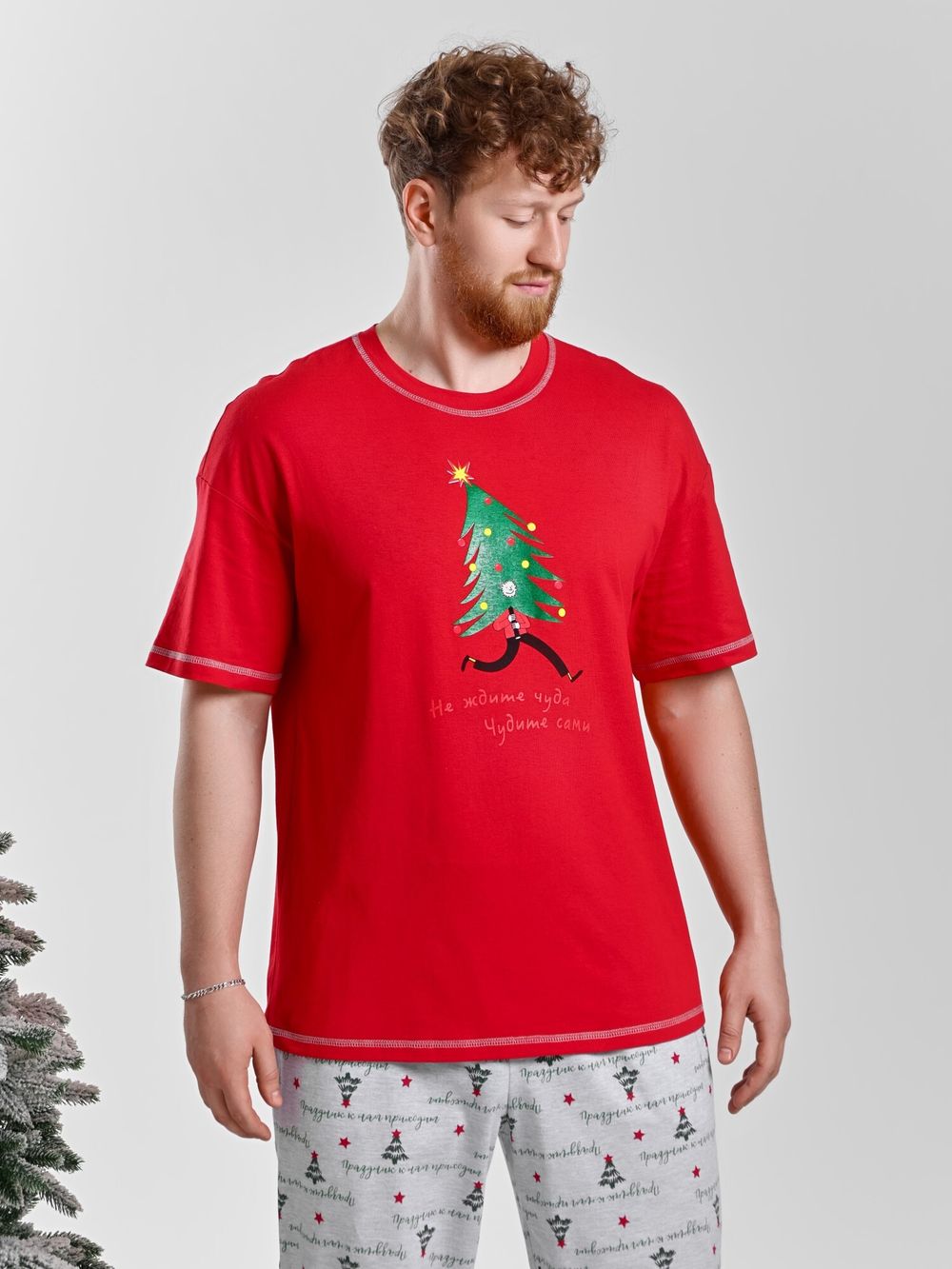 Костюм мужской Праздник-5.1 Виотекс КРАСНЫЙ