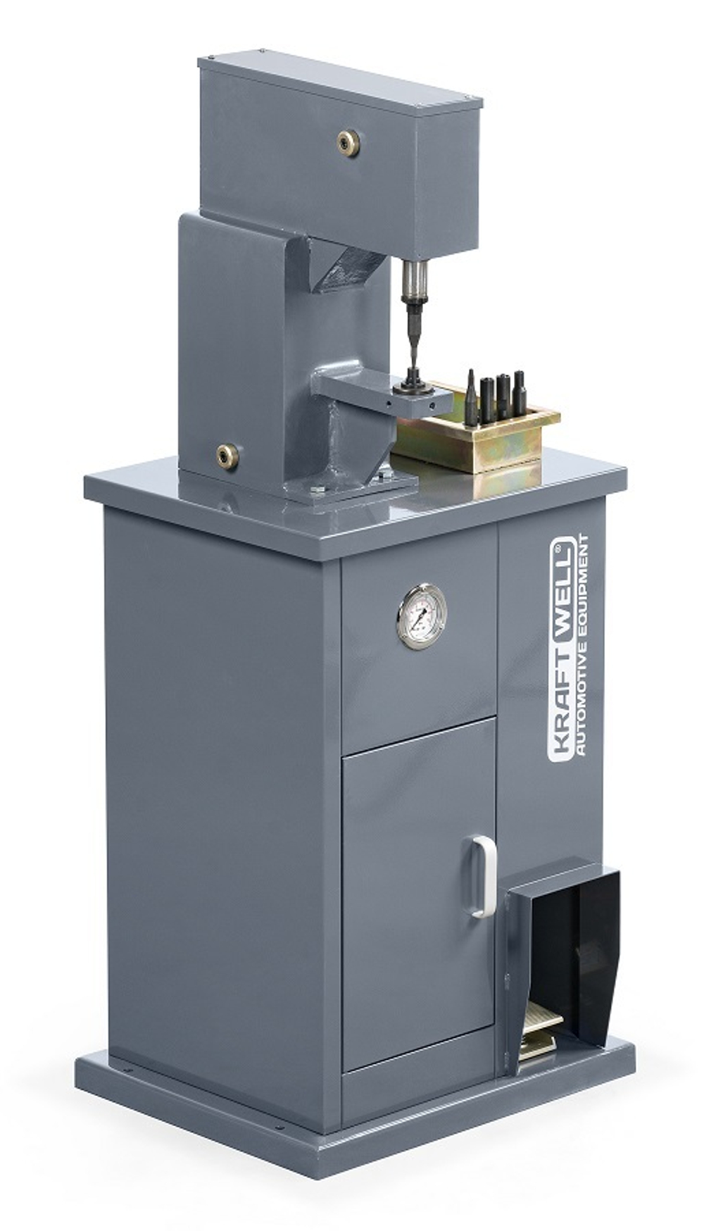 KraftWell KRW300 Станок для наклепки тормозных накладок (пневмо)