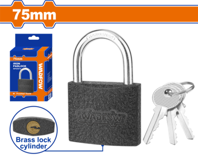 Замок навесной 75 мм (6/36) WADFOW WPD5575