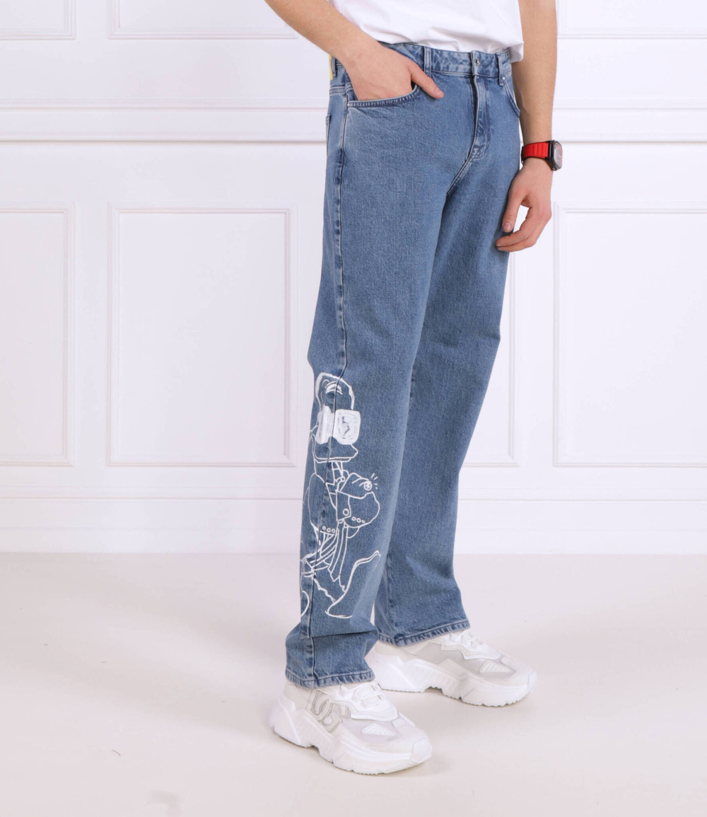 Джинсы KARL LAGERFELD X LOONEY TUNES Karl Lagerfeld - голубой(265879 532579)