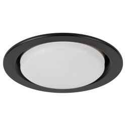 Светильник встраиваемый ЭРА KL115 BK под лампу GX53 черный | Встраиваемые светильники Для ламп GX53