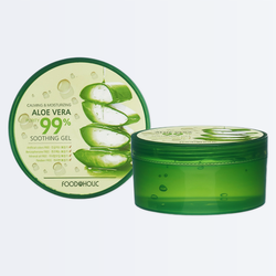 Гель увлажняющий для лица и тела с алоэ FOODAHOLIC CALMING & MOISTURIZING ALOE VERA 99% SOOTHING GEL успокаивающий
