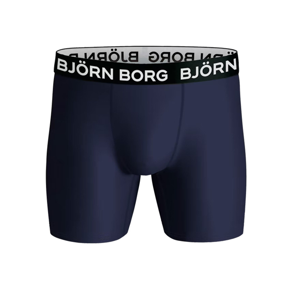 Björn Borg Performance Boxer Shorts 2 Pack Men - Dark Blue