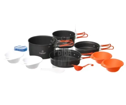 Набор посуды Forrest Camp Set X4 туристический