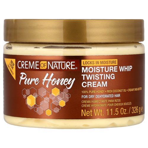 Creme Of Nature, увлажняющий крем-капсула, 100% чистый мед, 326 г (11,5 унции)