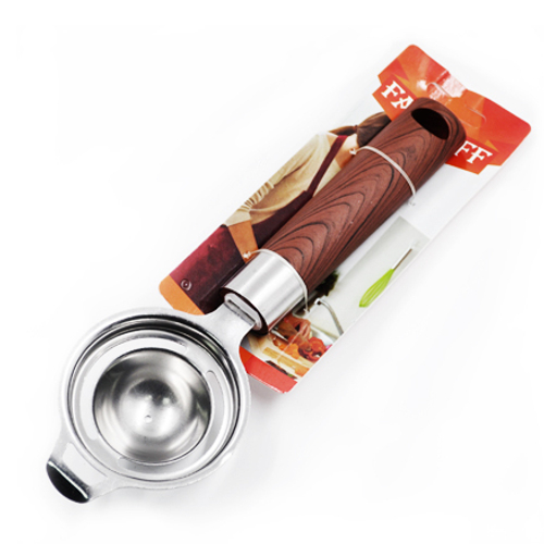 Сепаратор для яиц Fanhoff "Wood" 21,5*6,5 см, 80832 нержавеющая сталь, пластик