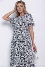 Платье Кристи (черно-белое) П10831 LT Collection