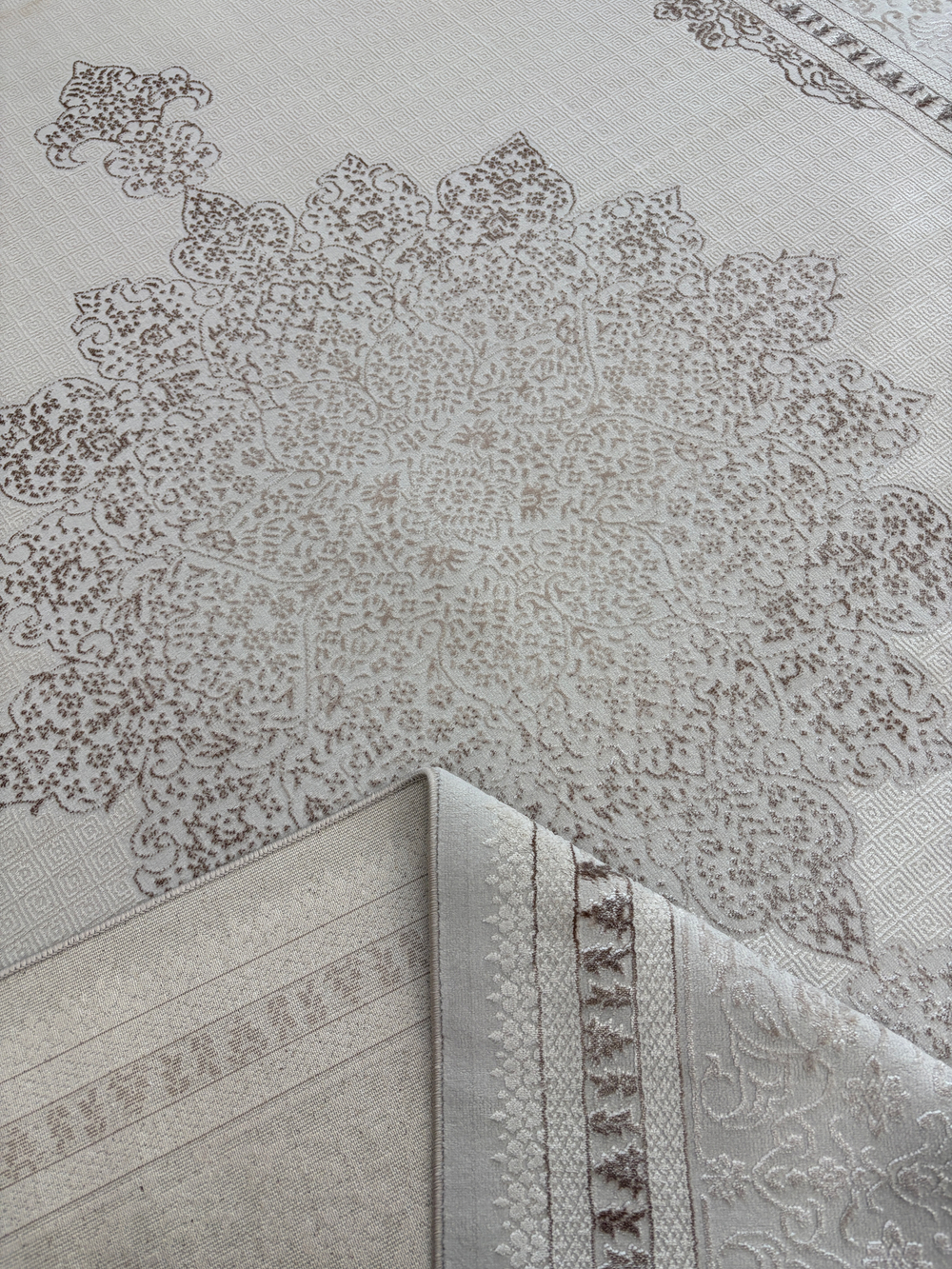 Ковер OASIS OC103A CREAM / CREAM Прямоугольник