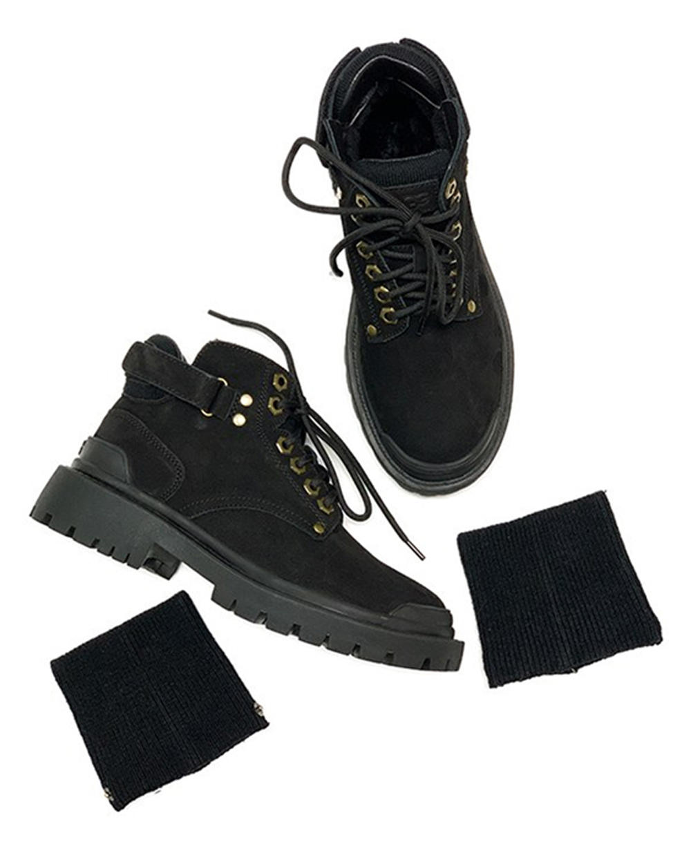UGG & MARTIN BOOTS Black