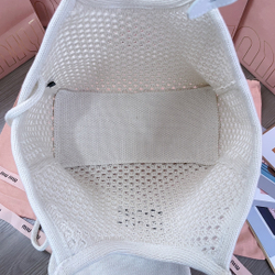 Miu Miu IVY Mesh Cotton Bag