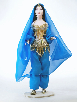Кукла коллекционная Восточная танцовщица