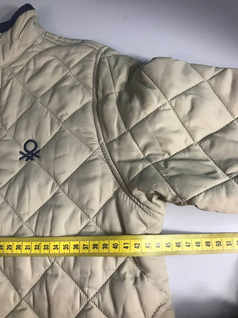 Куртка Benetton стеганая стильная 140 см на 8-9 лет