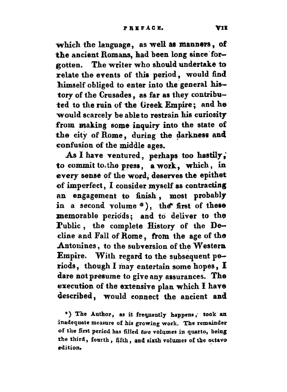 The history of the decline & fall of the Roman empire. Volume 1 | Edward Gibbon