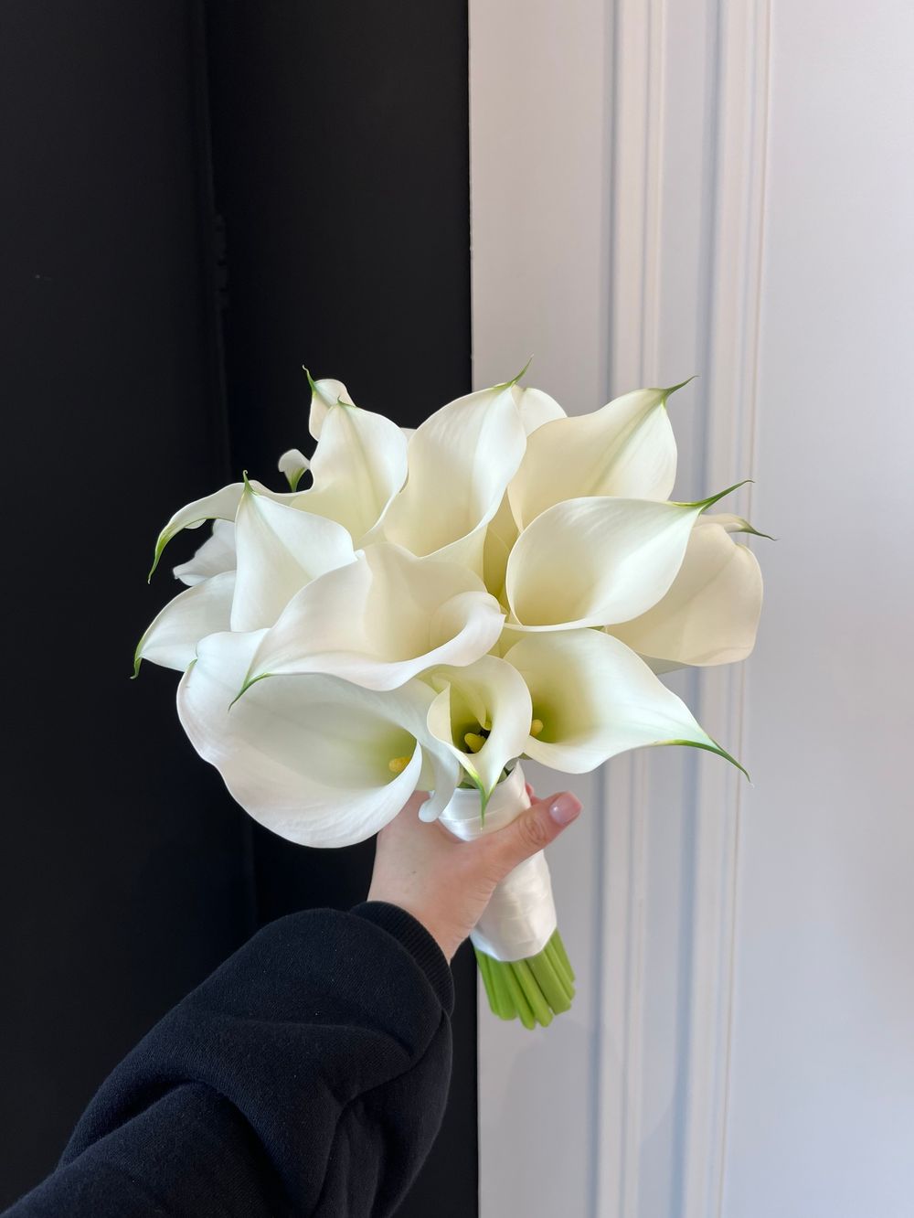 Свадебный букет из калл