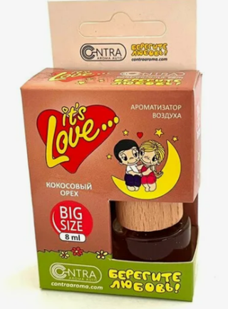 Ароматизатор бочонок Contra Love is - Кокосовый орех