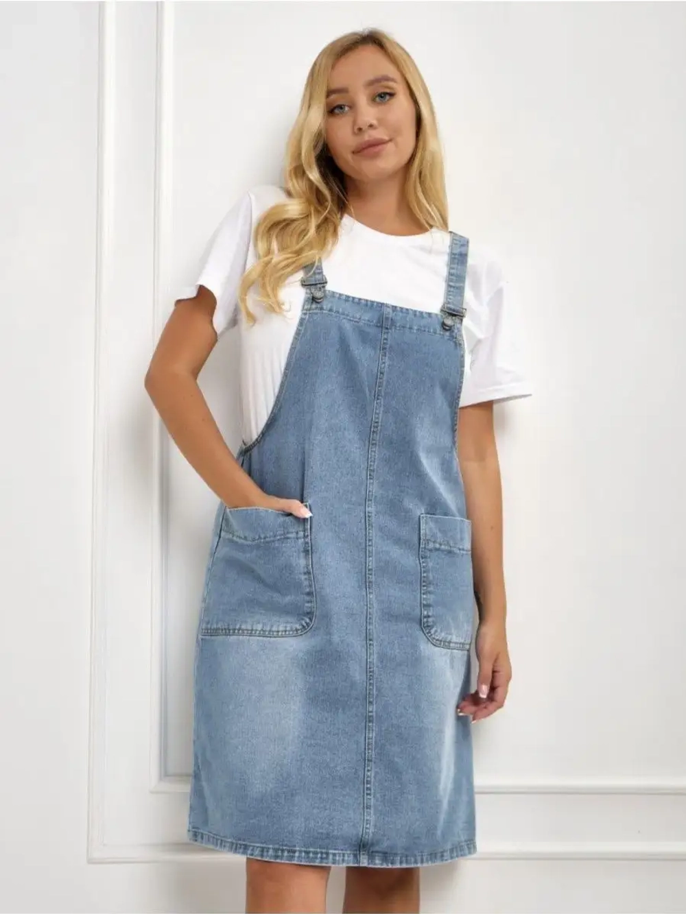 Сарафан джинсовый летний