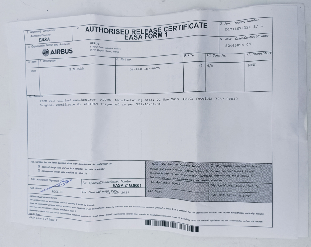 Штифт 52-040-187-0875