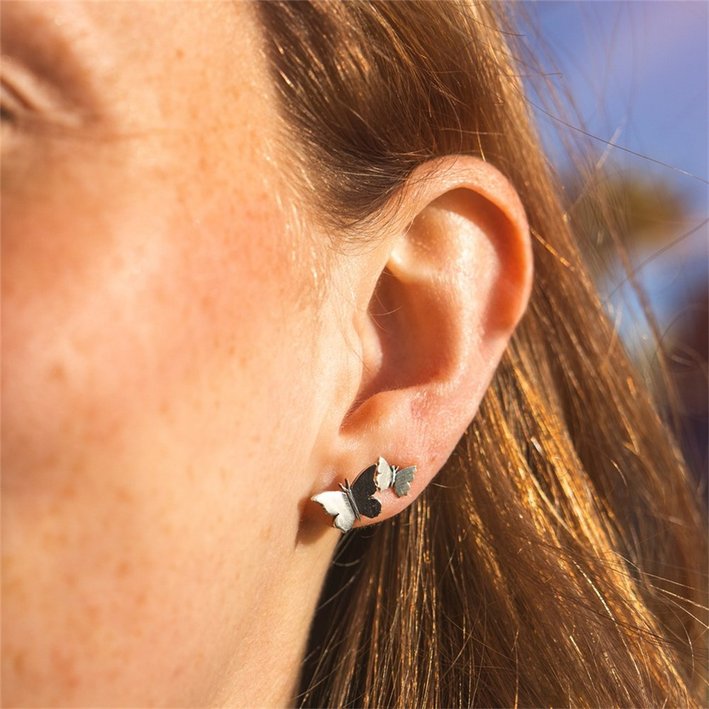 Серьги "Порхание"