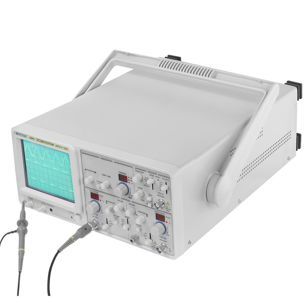 Осциллограф аналоговый двуканальный МЕГЕОН 15042