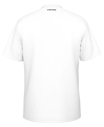 Мужская теннисная футболка Head Performance T-Shirt - белый/Размер S