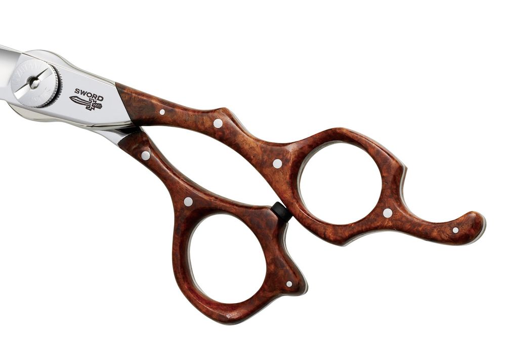 Ножницы прямые Mizutani SWORD D17 WOOD, 5.7˝
