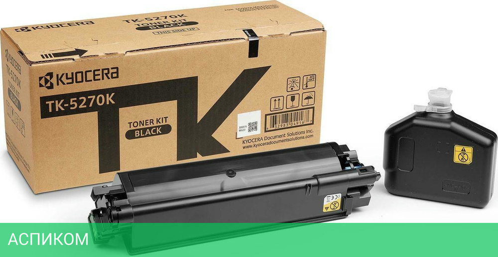 Тонер-картридж Kyocera TK-5270K черный