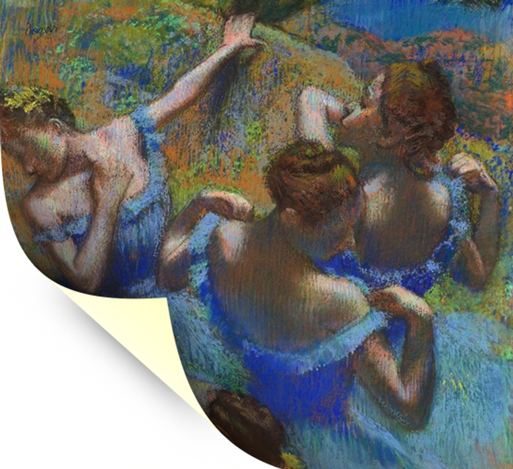 Le ballerine in blu online