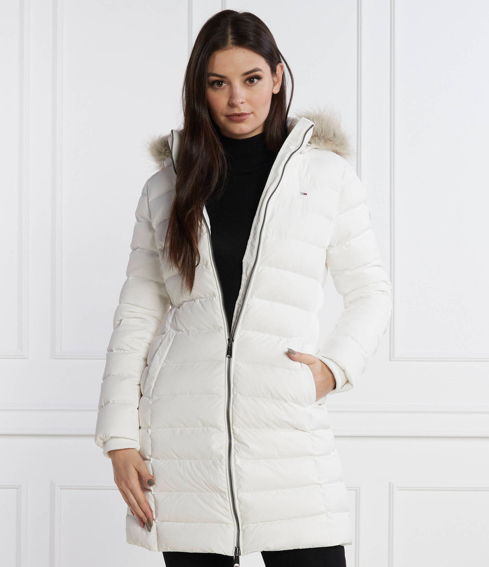 пальто tjw essential Tommy Jeans - белый(DW0DW09060)