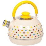 Чайник сталь, эмал, 3.5 л, свист, подв ручк, Рубин, сл кость, TMM04/35/04/02/24/29/31/H16