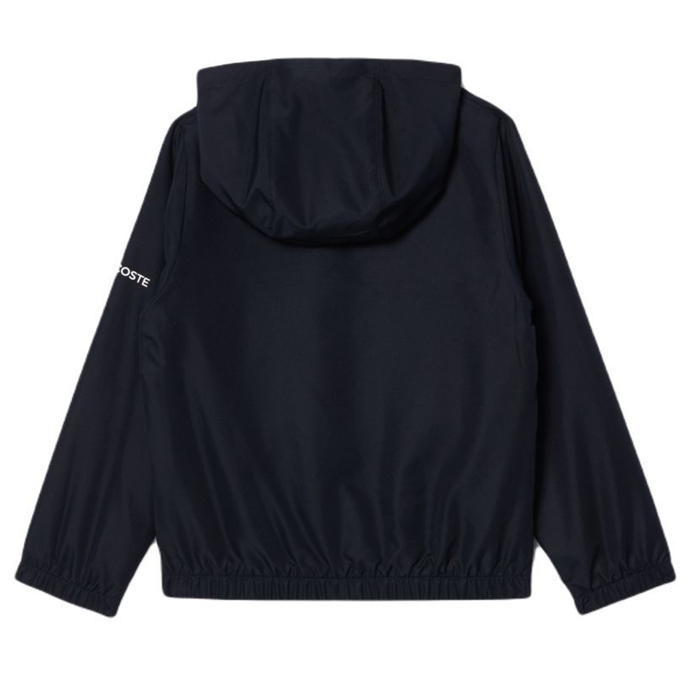 Детская теннисная толстовка Lacoste Zip-Up Hooded Sport