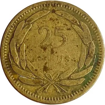 25 курушей 1956 Турция