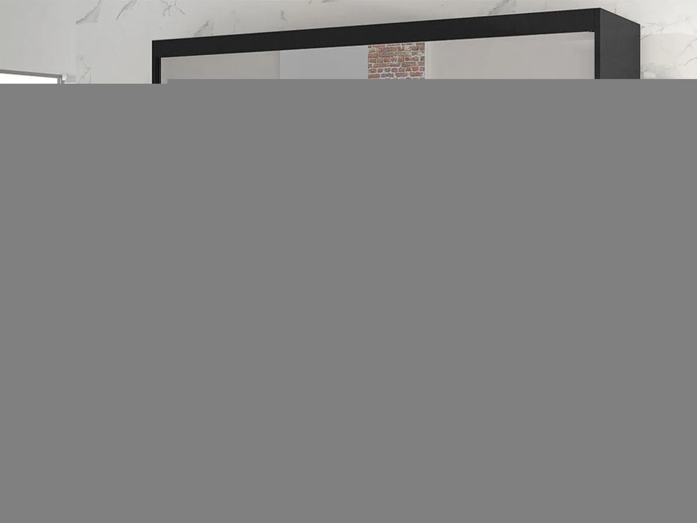 Шкаф-купе Цератония Белый 101/ Венге Цаво 3354  240*50*220