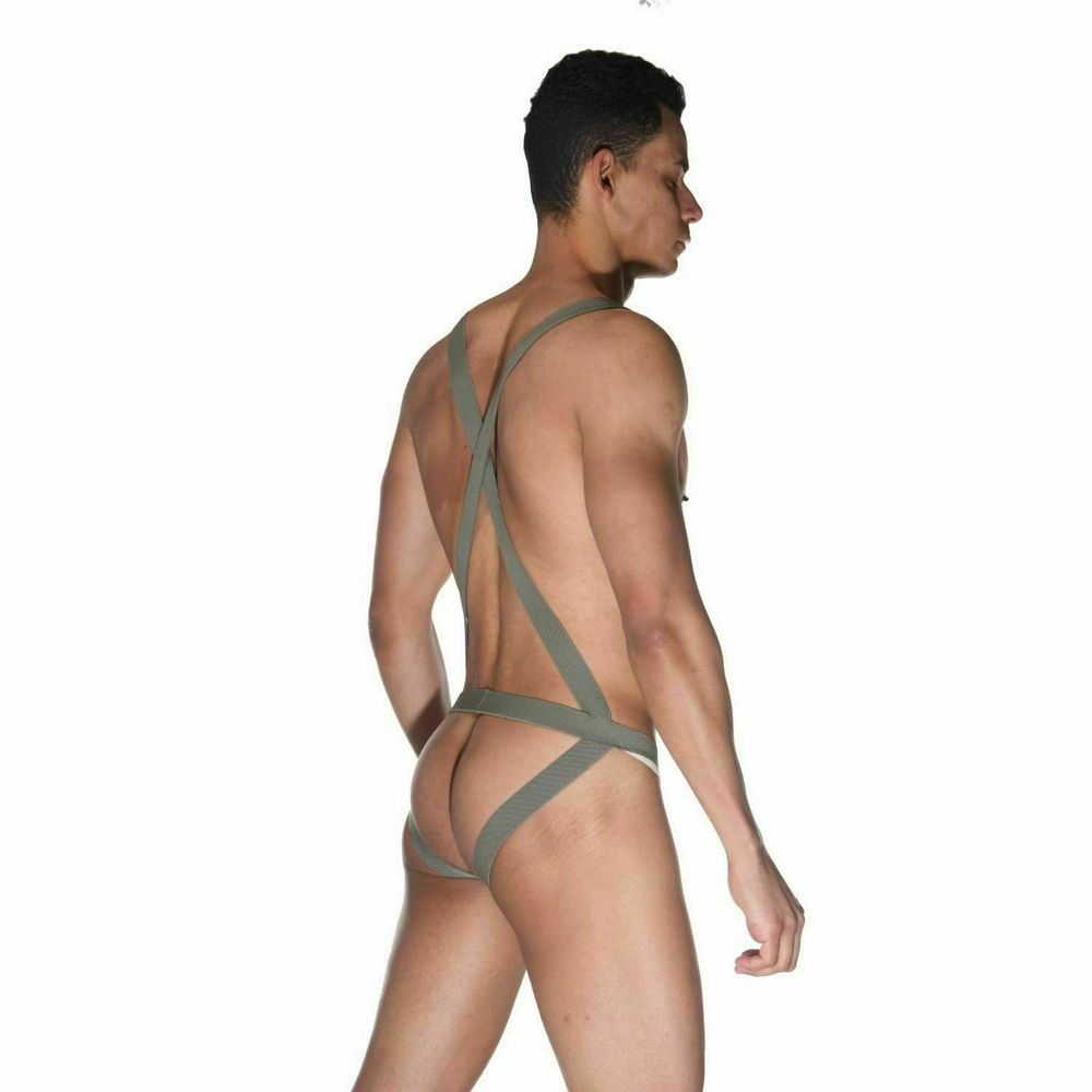 Мужское боди белое La Blinque 15558