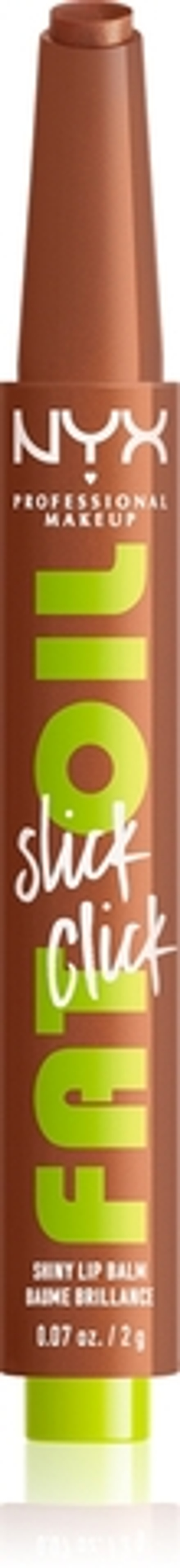 NYX Professional Makeup Fat Oil Slick Click - Тонирующий бальзам для губ оттенок Feedworthy, 2 g