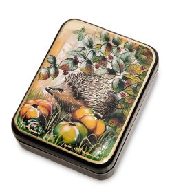 Народные промыслы ШК-55/156-A Шкатулка «Ежик» исп. Маркова