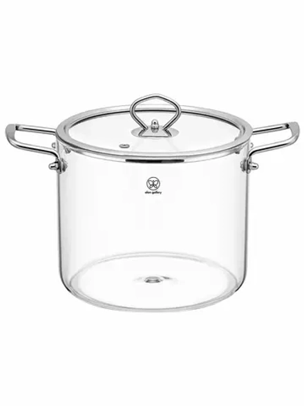 Кастрюля с крышкой 3.5 л Crystal Glass