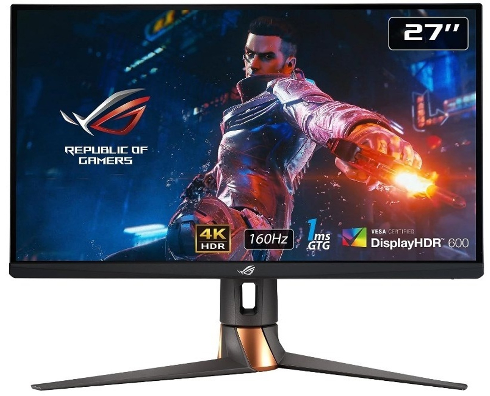 Монитор ASUS PG27UQR 90LM03A0-B02370 черный