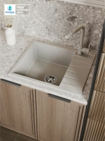 Мойка POLYGRAN DEKA-600 серый №14